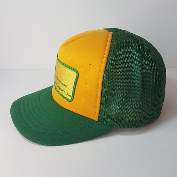 Vintage 80s CANADIAN FORESTRY EQUIPMENT Hat Snapback Trucker Hat Classic Cap - Picture 8 of 16